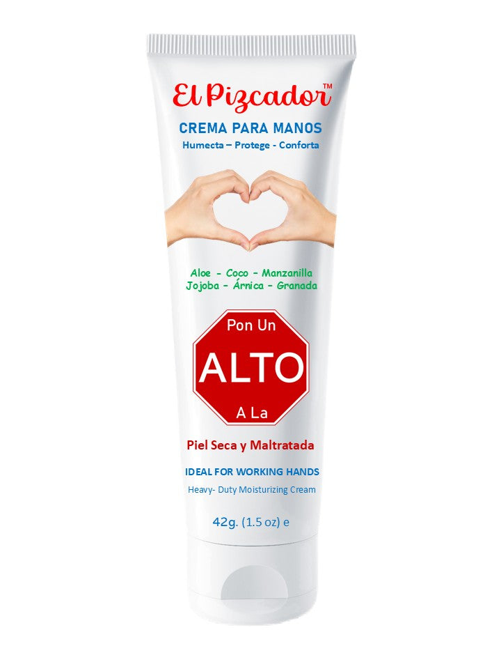 🌿 Crema El Pizcador 1.5 oz– Hidratación y Protección para Piel y Manos Dañadas
✨ Hidratación profunda | Protección diaria | Reparación visible 💪