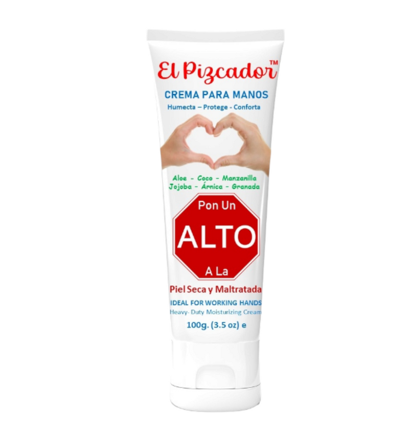 Crema El Pizcador® 3.5 oz – Hidratación diaria para manos y piel seca