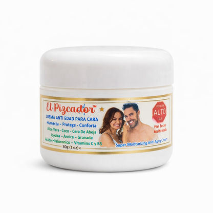 El Pizcador™ Crema Anti-Edad Correctiva para Cara (1 oz y 2 oz)