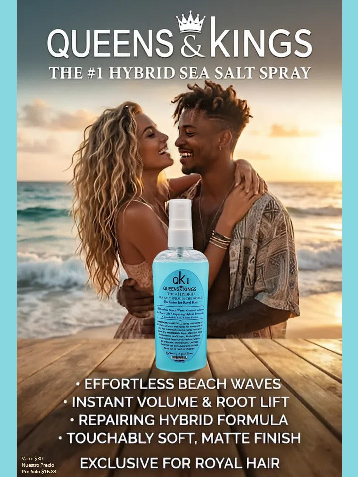 QK1™ Queens & Kings Hybrid Sea Salt Spray