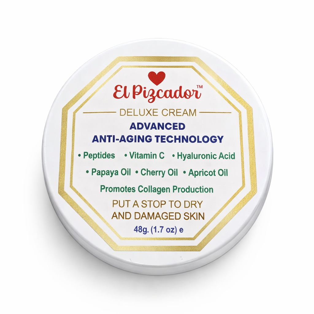 El Pizcador™ Deluxe Cream – Advanced Anti-Aging Technology (1.7 oz / 48 g)