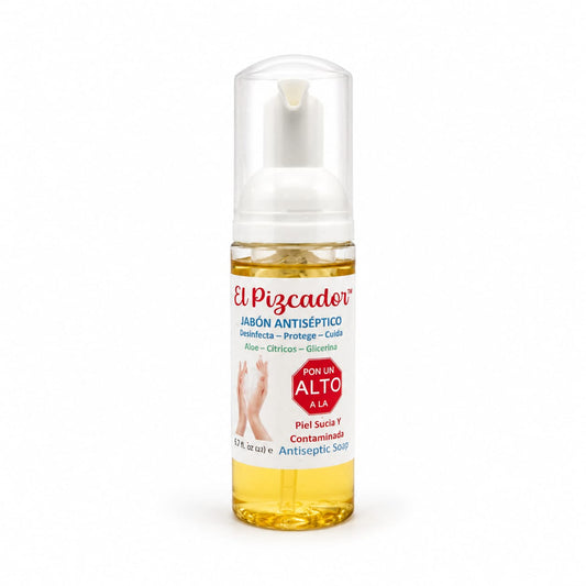 El Pizcador – Jabón Antiséptico en Espuma (60 ml / 2 oz)