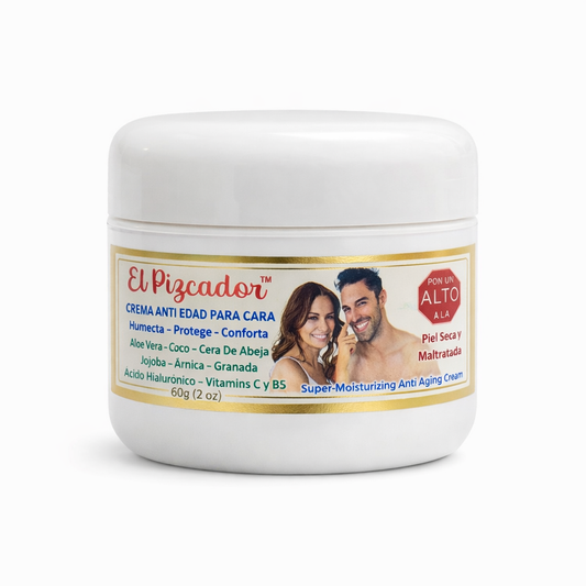 El Pizcador™ Crema Anti-Edad Correctiva para Cara (1 oz y 2 oz)